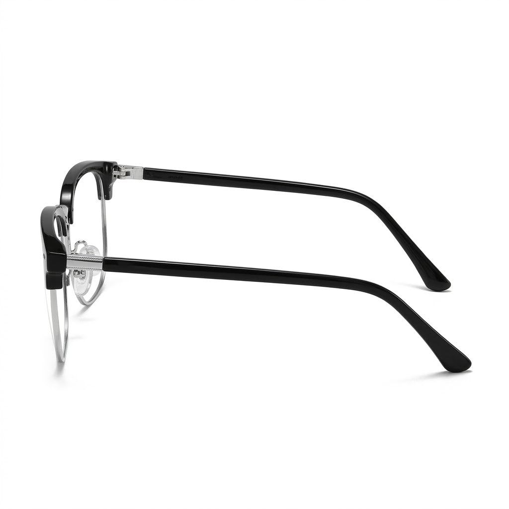 Lunettes Photogray – Ronde Demi-Cerclée Chic Moderne