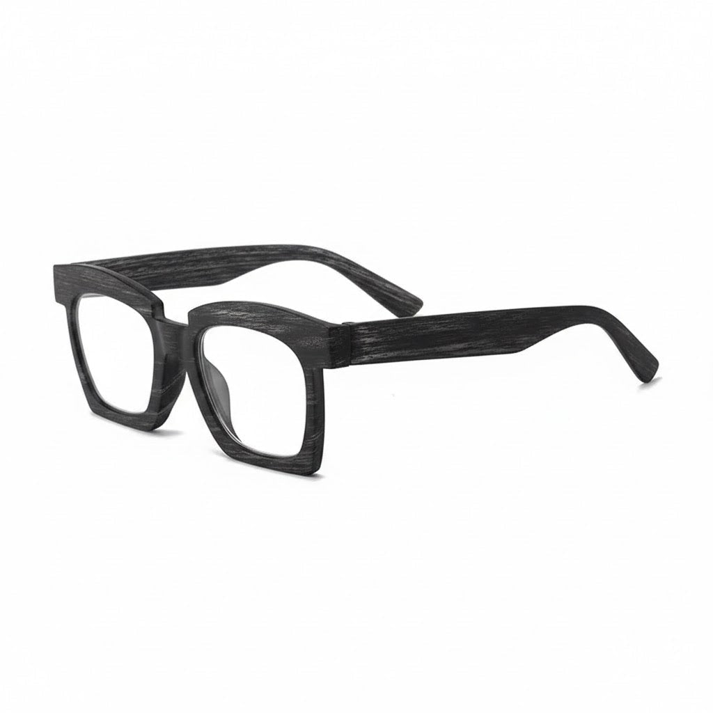 Lunettes Photogray – Carrée Bois Sombre