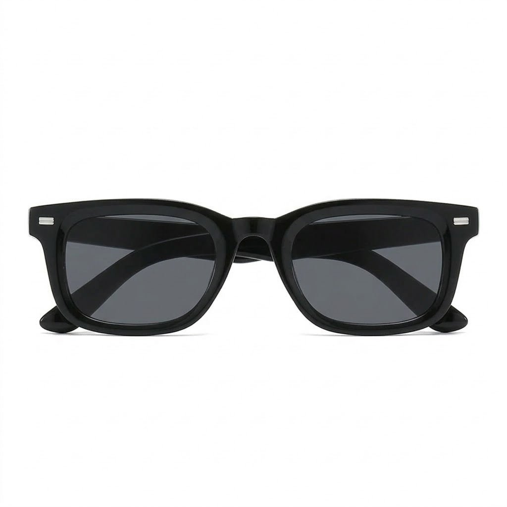 Lunettes de Soleil Polarisées – Cadre Noir Contemporain