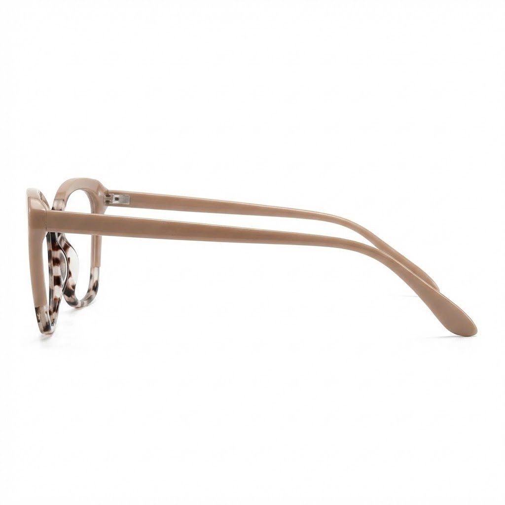Lunettes Photochromiques – Teinte Automatique – Écaille Beige Raffiné