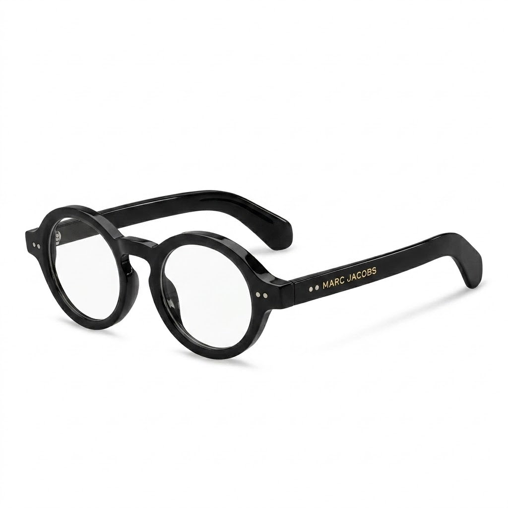 Lunettes Photogray Anti-Reflet – Ronde Noire Style Rétro