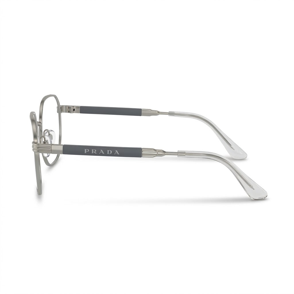 Lunettes Prada Photogray Anti-Reflet Blue Cut – Aviateur Fin Argenté Classique