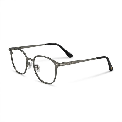 Lunettes Maybach Photogray Anti-Reflet – Carré En Métal Gris Anthracite