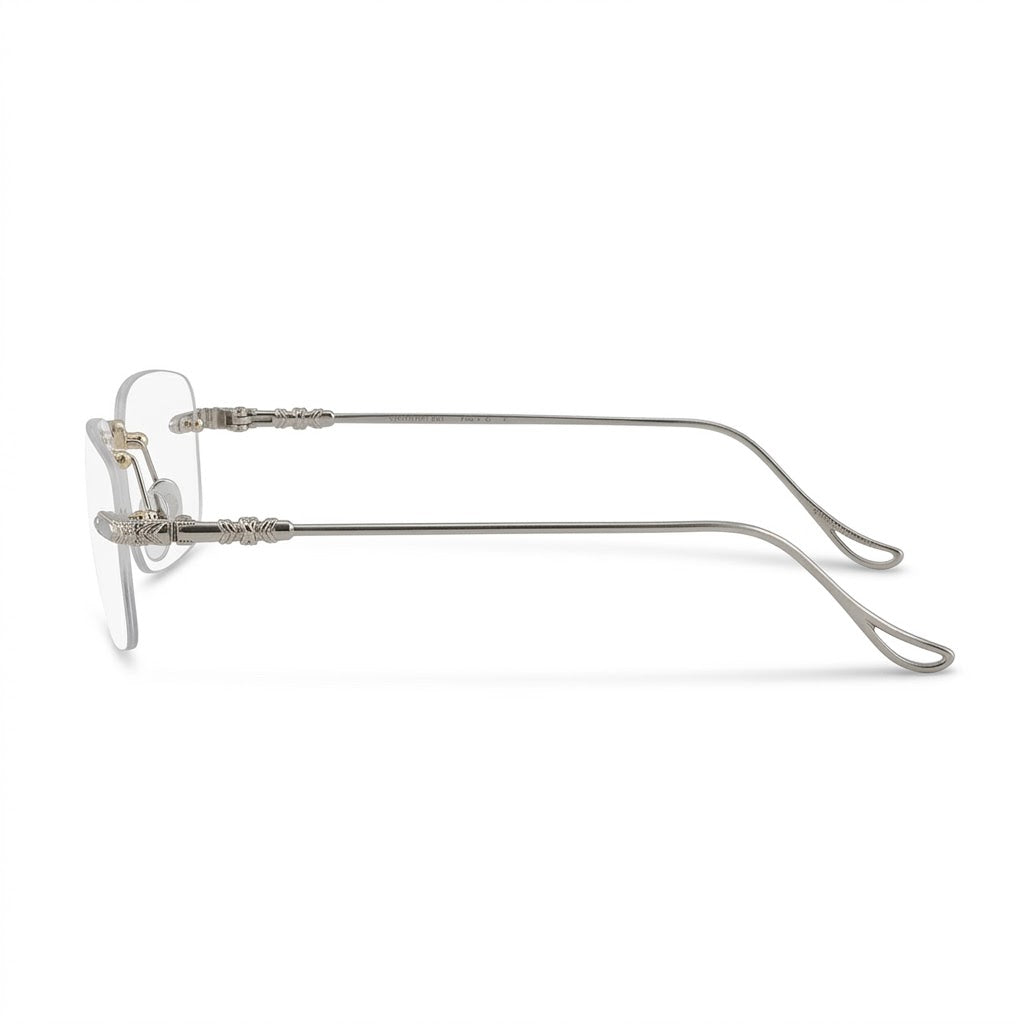 Lunettes Photogray Anti-Reflet Polycarbonate – Percée Moderne Argentée Épurée