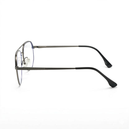 Lunettes Photochromiques - Aviateur Gris Gunmetal Style Classique