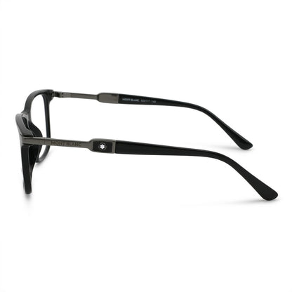 Lunettes Montblanc Photogray Anti-Reflet Blue Cut – Carrée Noire Et Gris Anthracite