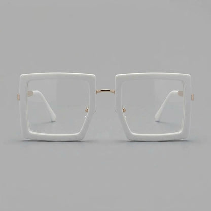 Lunettes Photogray – Carrée Blanche Moderne
