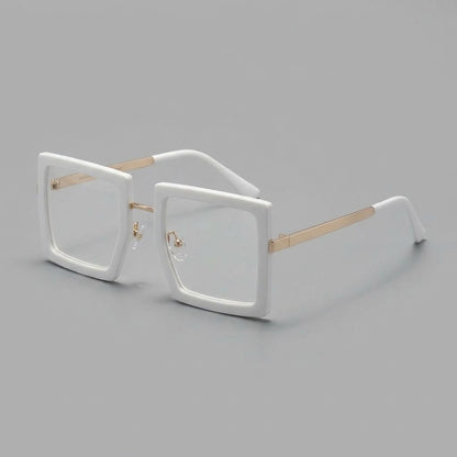 Lunettes Photogray – Carrée Blanche Moderne