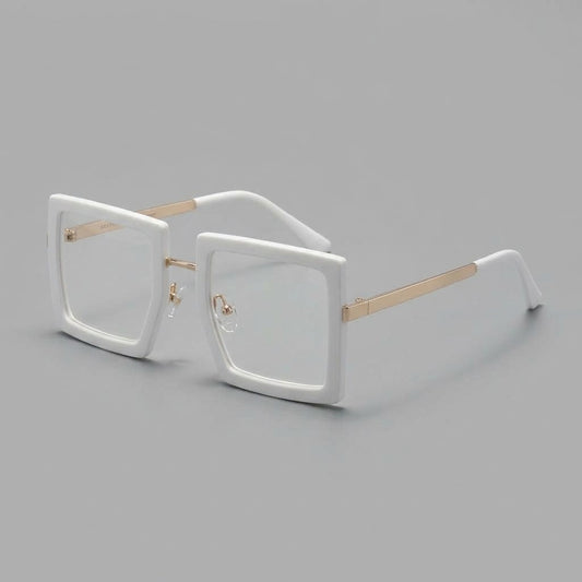 Lunettes Photogray – Carrée Blanche Moderne