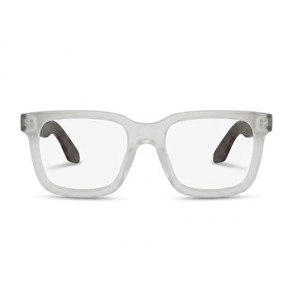 Lunettes Prada Photogray Anti-Reflet Blue Cut – Carrée Givrée À Branches Texturées