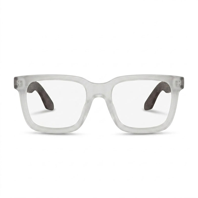 Lunettes Prada Photogray Anti-Reflet Blue Cut – Carrée Givrée À Branches Texturées