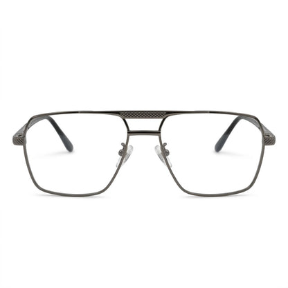 Lunettes Cartier Photogray Anti-Reflet Blue Cut – Aviateur En Métal Gris Anthracite