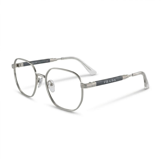 Lunettes Prada Photogray Anti-Reflet Blue Cut – Aviateur Fin Argenté Classique