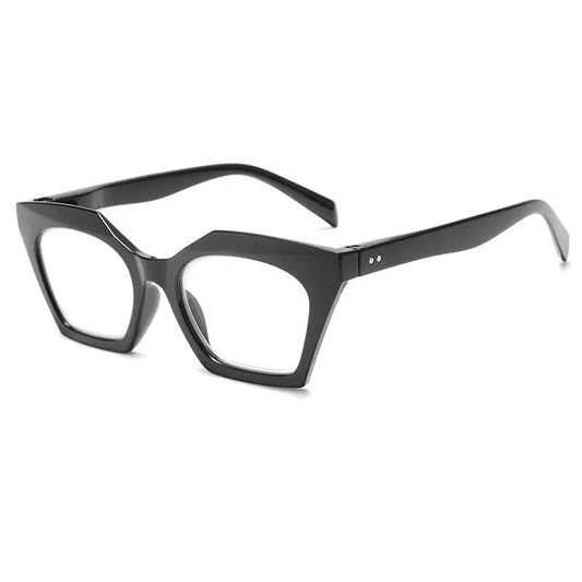 Lunettes Anti-Reflet Photogray – Monture Géométrique Angulaire Style Avant-Garde