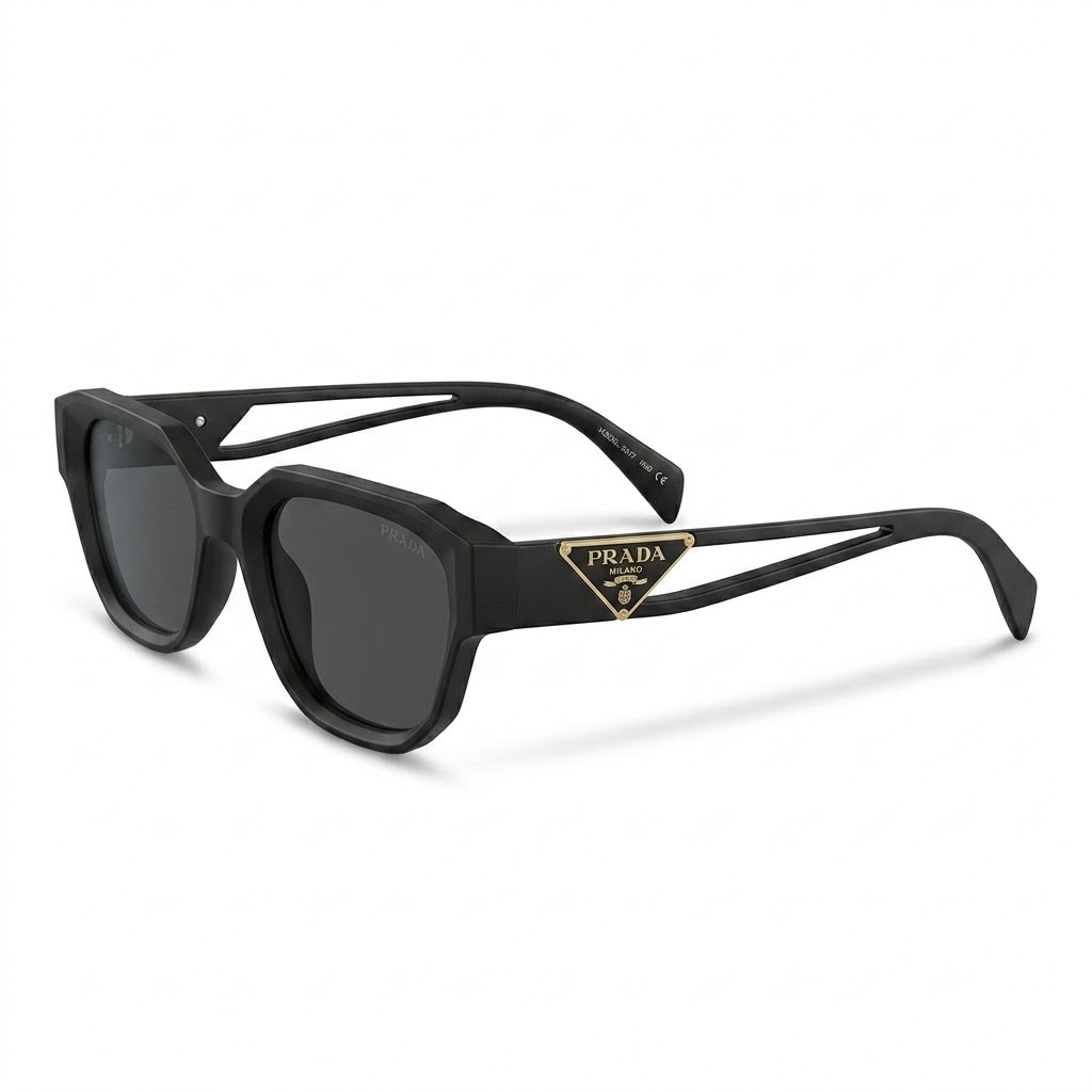 Lunettes de soleil Prada – Finition noire mate