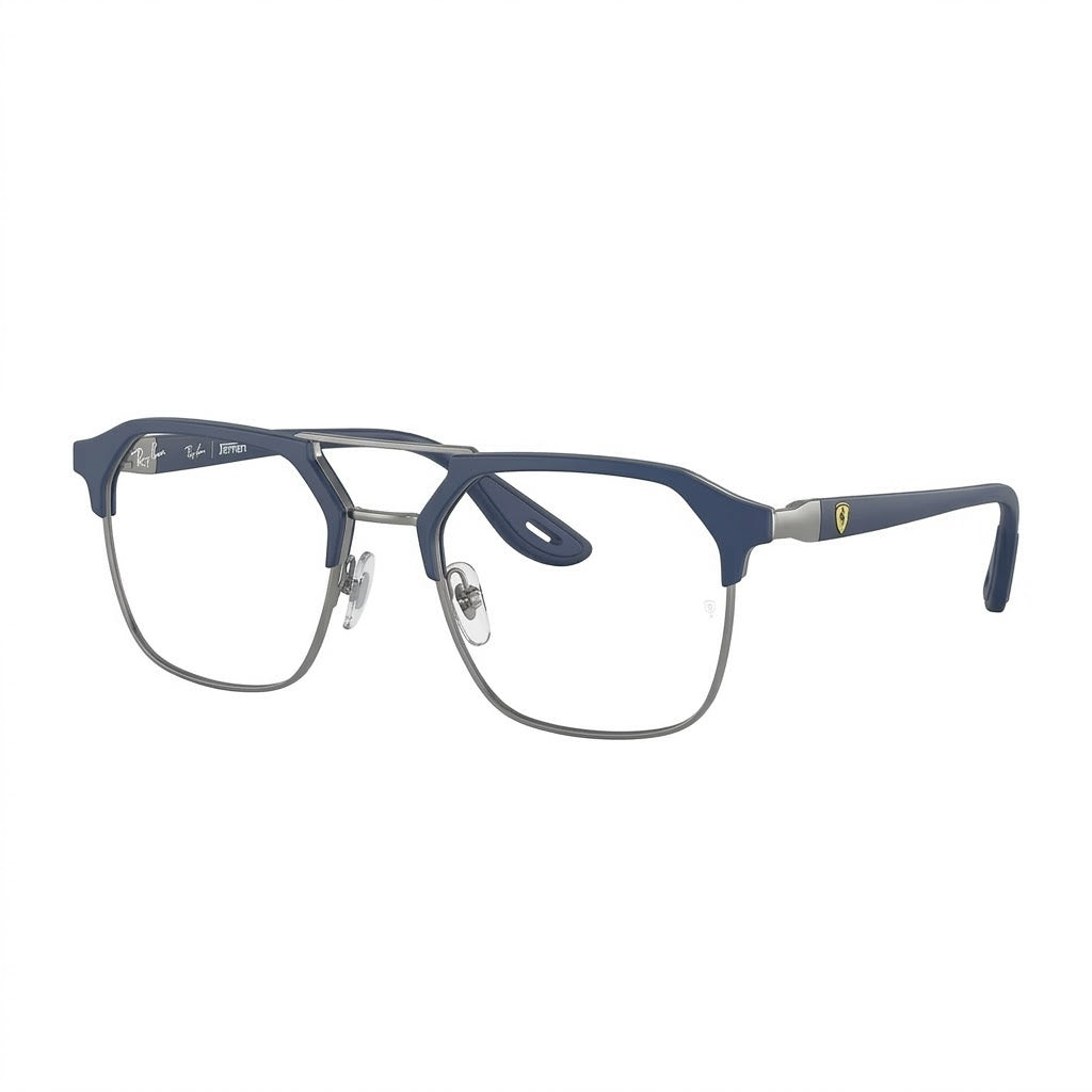 Lunettes Photogray Anti-Reflet Ray Ban  – Monture bicolore bleue et argentée