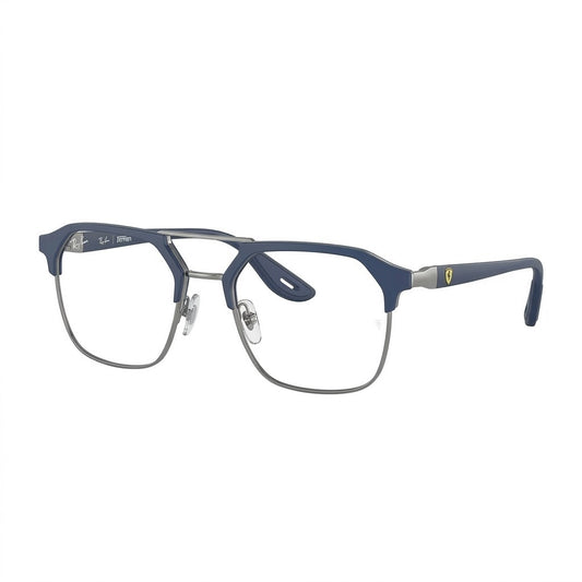 Lunettes Photogray Anti-Reflet Ray Ban  – Monture bicolore bleue et argentée