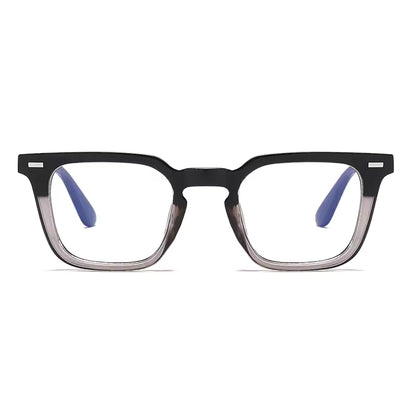 Lunettes Anti-Reflet Photogray – Monture Rectangulaire Fine Noire