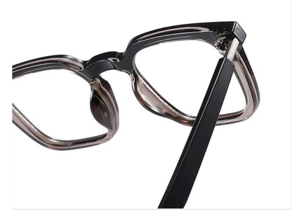 Lunettes Anti-Reflet Photogray – Monture Rectangulaire Fine Noire