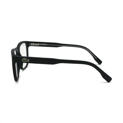 Lunettes Lacoste Photogray Anti-Reflet Blue Cut – Carrée Noire Mat Style Sport