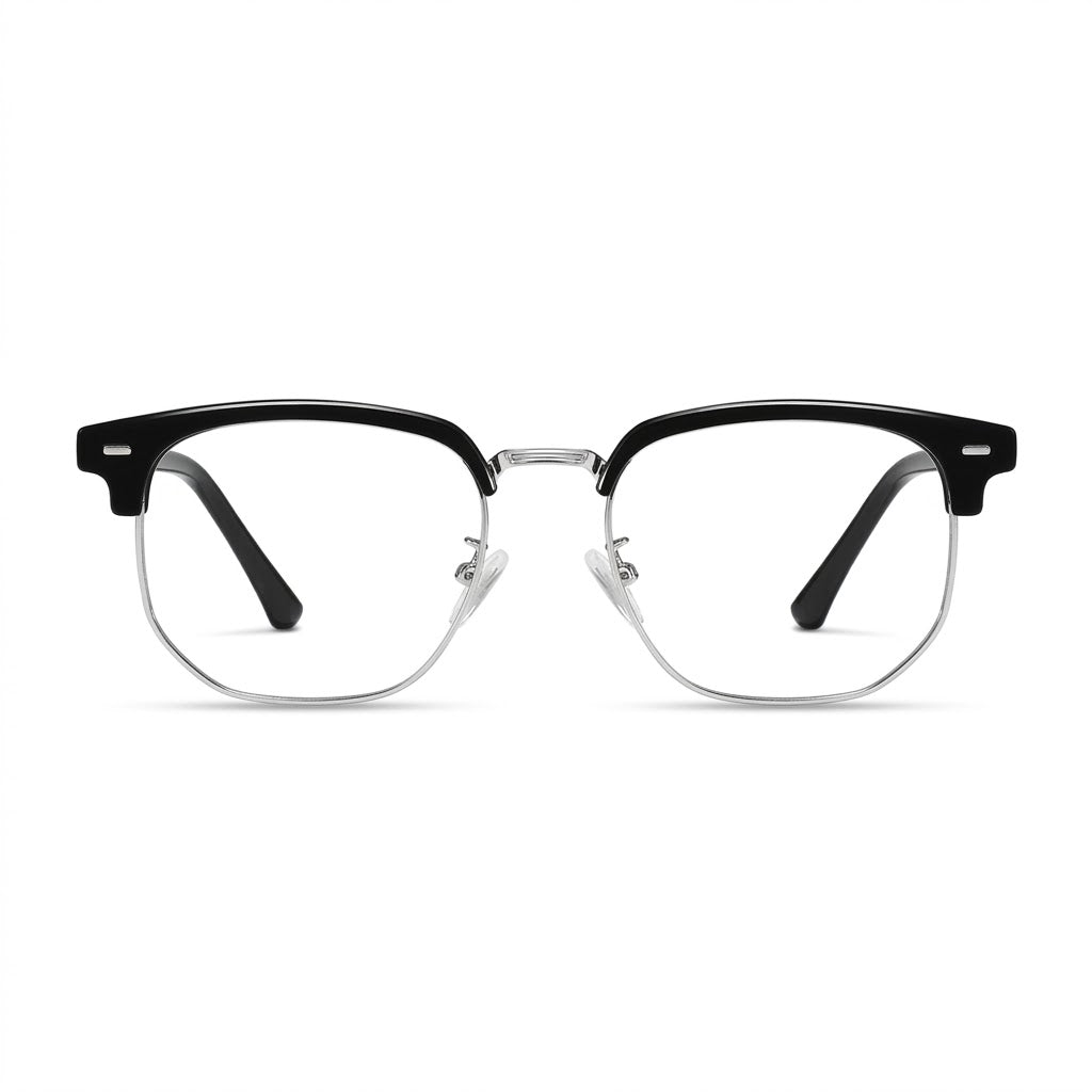 Lunettes Photogray – Ronde Demi-Cerclée Chic Moderne