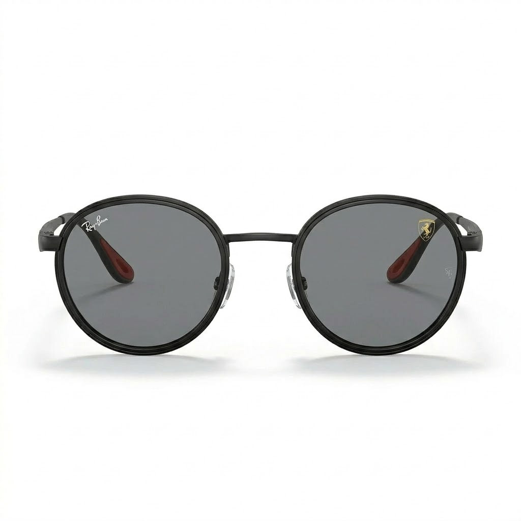 Lunettes de soleiL Ray Ban – Full black rond look premium