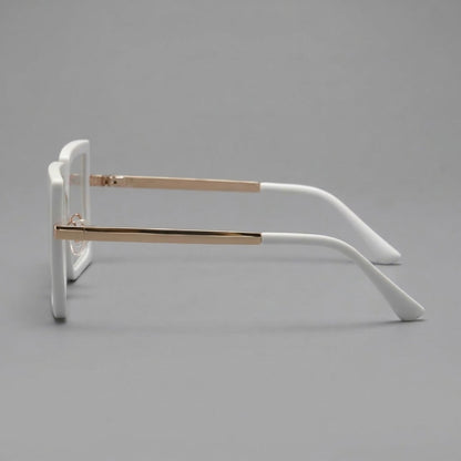 Lunettes Photogray – Carrée Blanche Moderne