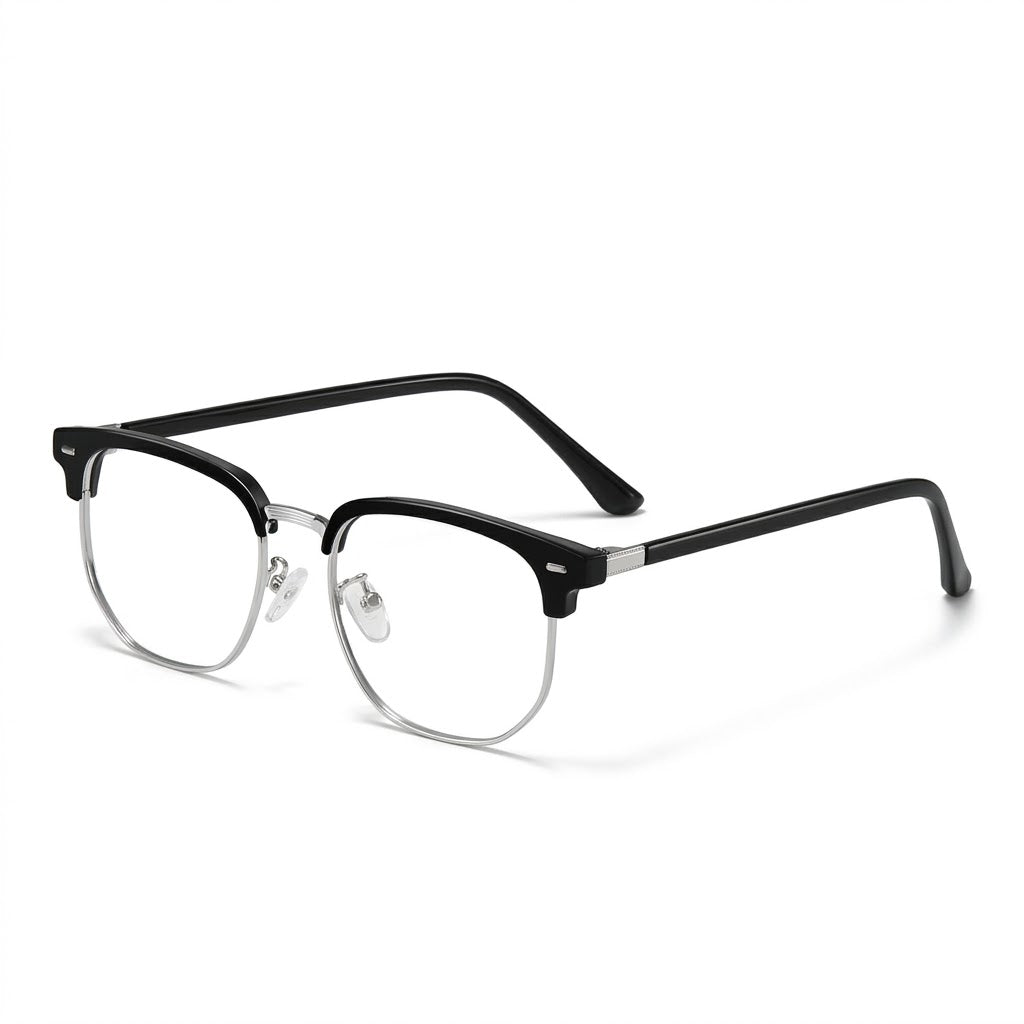 Lunettes Photogray – Ronde Demi-Cerclée Chic Moderne