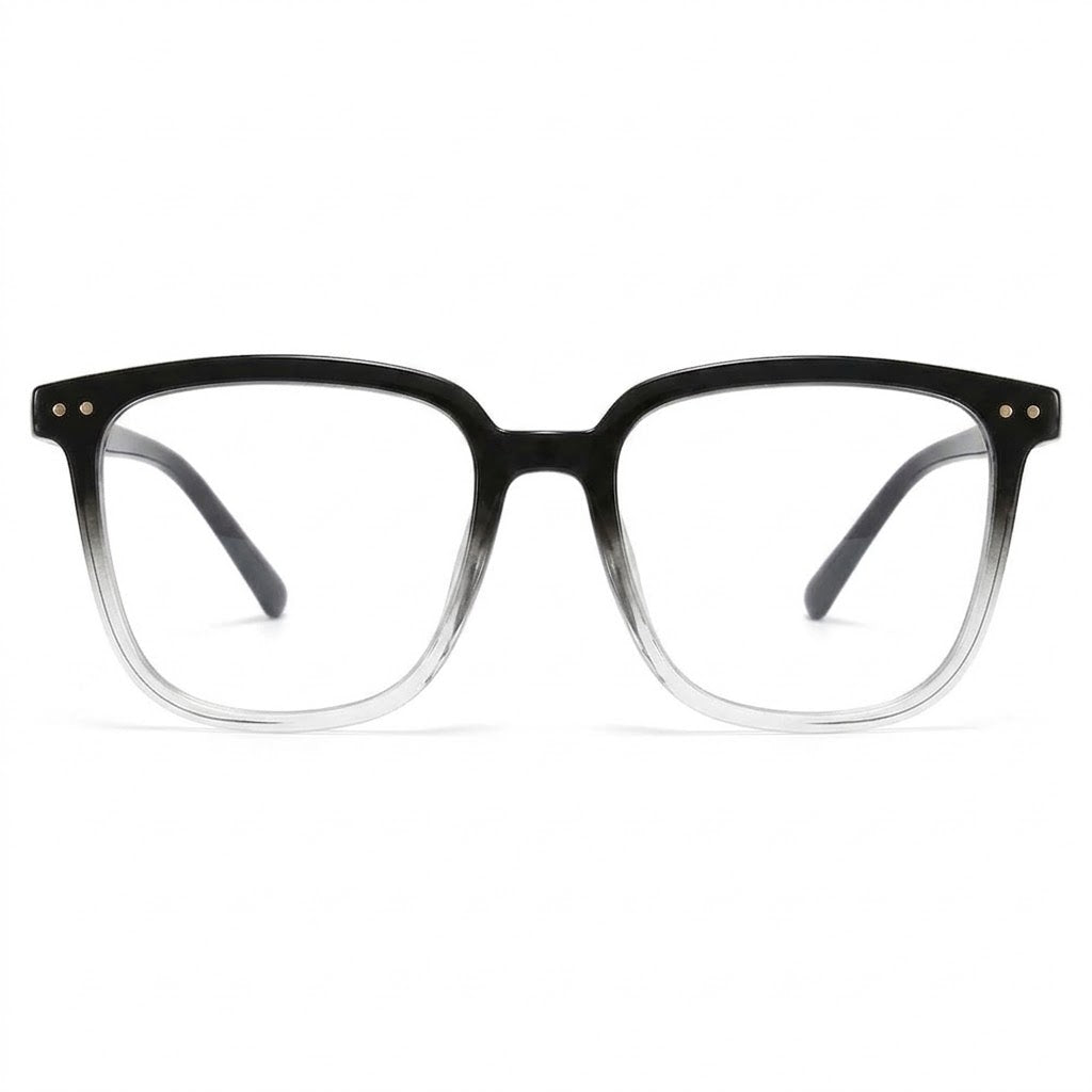 Lunettes photogray anti reflet bleu – Carrée Effet Transparent