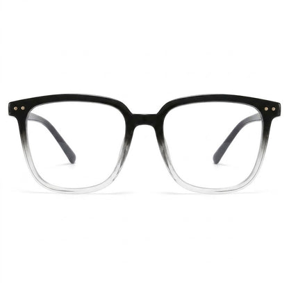 Lunettes photogray anti reflet bleu – Carrée Effet Transparent