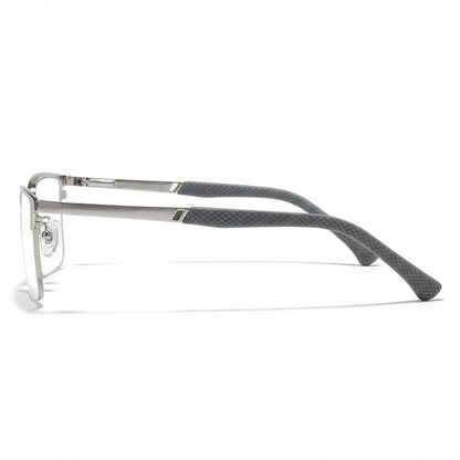Lunettes Anti-Reflet Photogray – Demi-Monture Fine à Style Technique