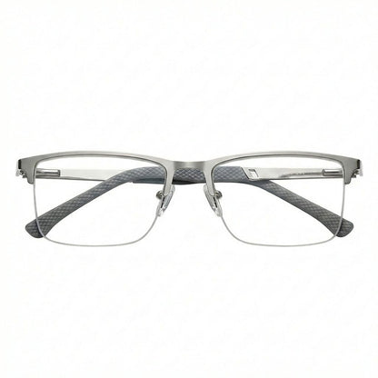 Lunettes Anti-Reflet Photogray – Demi-Monture Fine à Style Technique