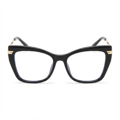 Lunettes photogray bicolores noir et doré – Amzi Optique Dakar