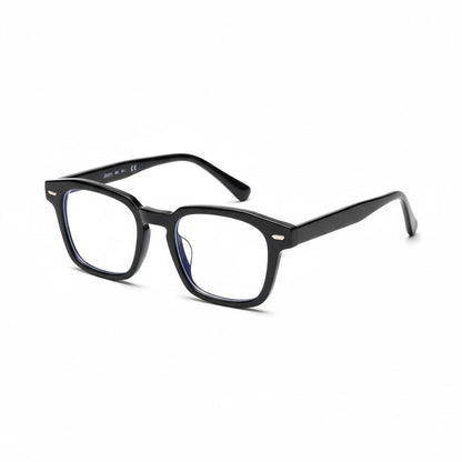 Lunettes Anti-Reflet Photogray – Lunette Carrée à Détails Métalliques