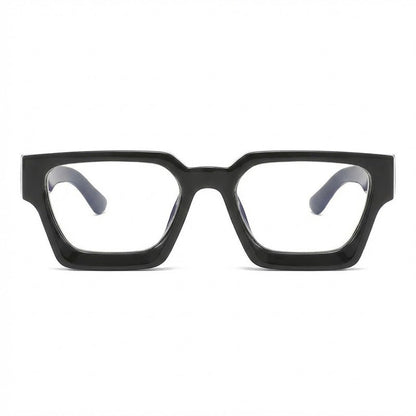 Lunettes Anti-Reflet Photogray – Lunette Carrée Structurée Noire