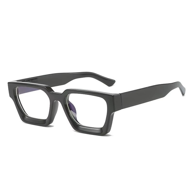 Lunettes Anti-Reflet Photogray – Lunette Carrée Structurée Noire