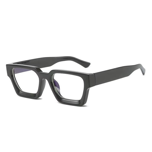 Lunettes Anti-Reflet Photogray – Lunette Carrée Structurée Noire