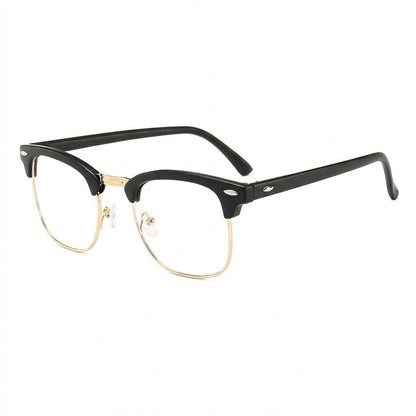 Lunettes Anti-Reflet Photogray – Lunette Demi-Cerclée Noir Doré