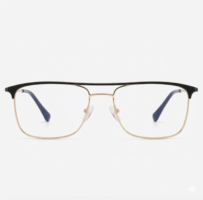 Lunettes Anti-Reflet Photogray – Lunette Fine Rectangulaire en Métal