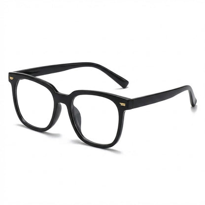 Lunettes Anti-Reflet Photogray – Monture Carrée Épaisse Noire