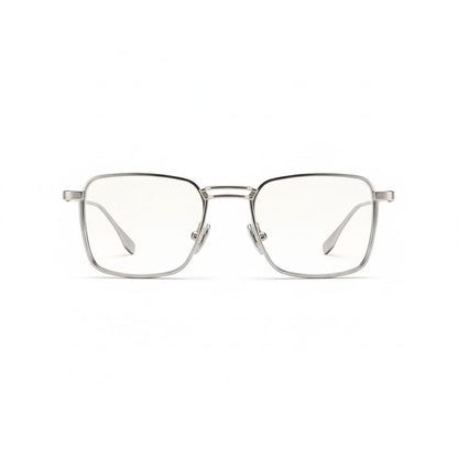 Lunettes Anti-Reflet Photogray – Monture Carrée Fine Finition Métallique Premium