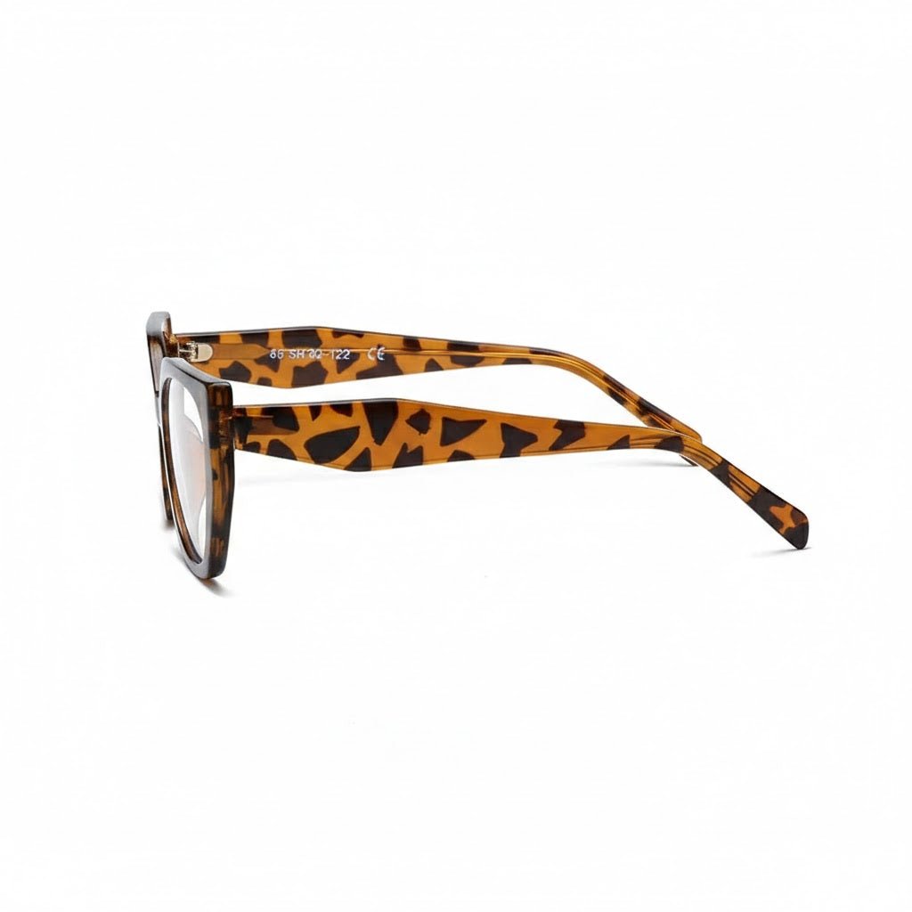 Lunettes Anti-Reflet Photogray – Monture Écaille Carrée Angulaire