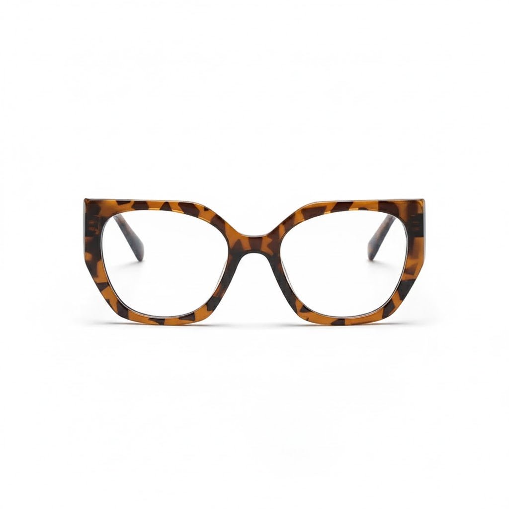 Lunettes Anti-Reflet Photogray – Monture Écaille Carrée Angulaire