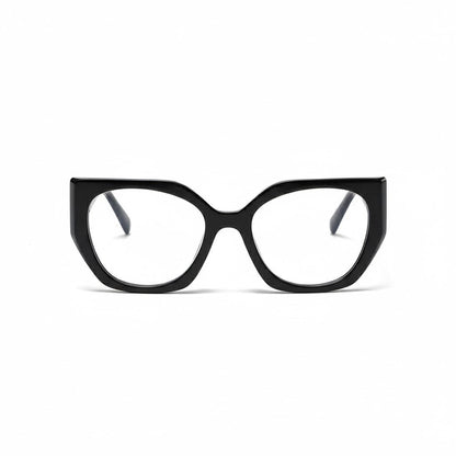 Lunettes Anti-Reflet Photogray – Monture Noire Carrée Angulaire