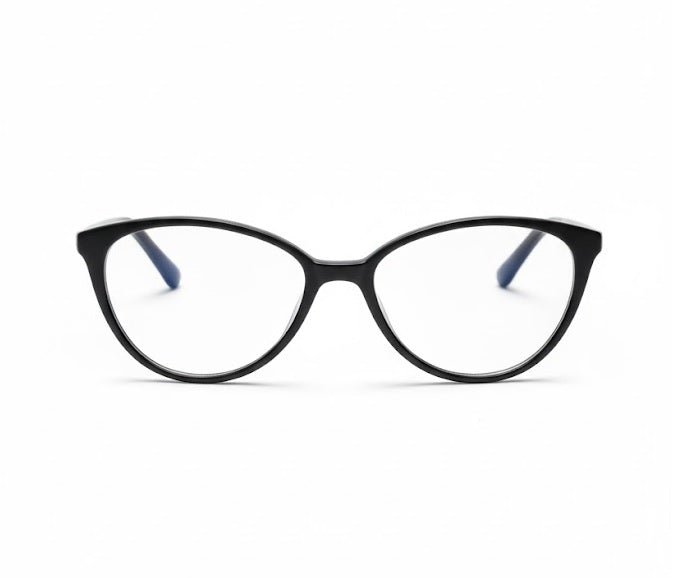 Lunettes Anti-Reflet Photogray – Monture Noire Carrée Angulaire