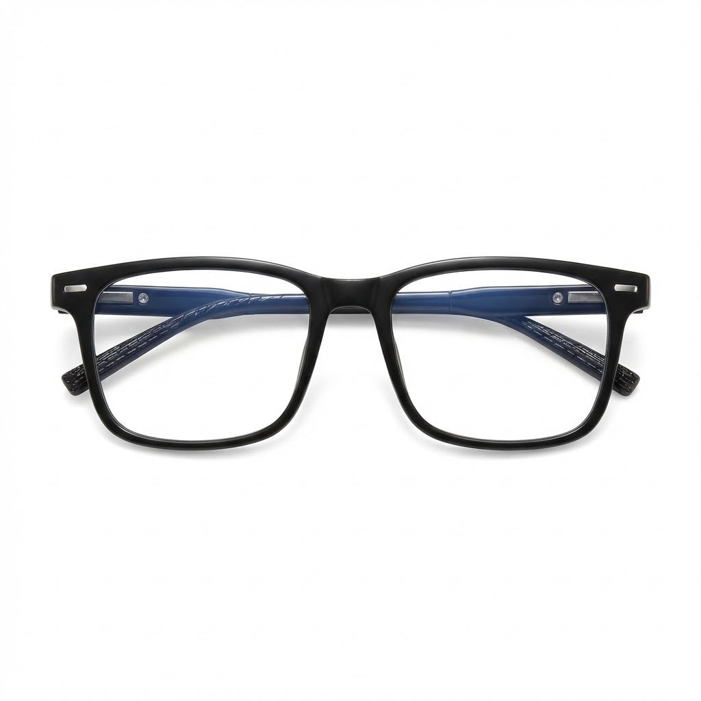 Lunettes photogray rectangulaires noires modernes – Amzi Optique Dakar