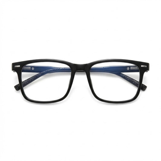 Lunettes photogray rectangulaires noires modernes – Amzi Optique Dakar