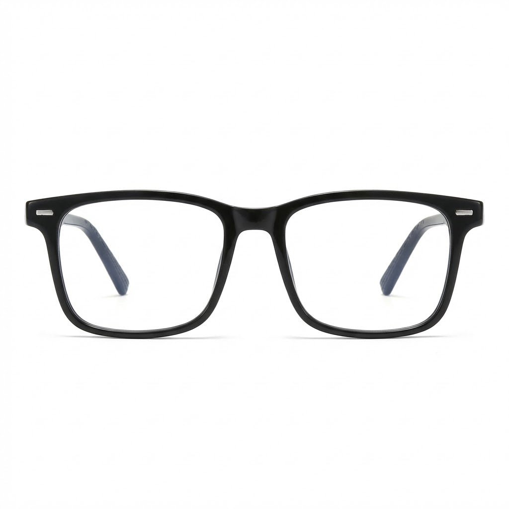 Lunettes Photogray – Noire Rectangulaire Moderne