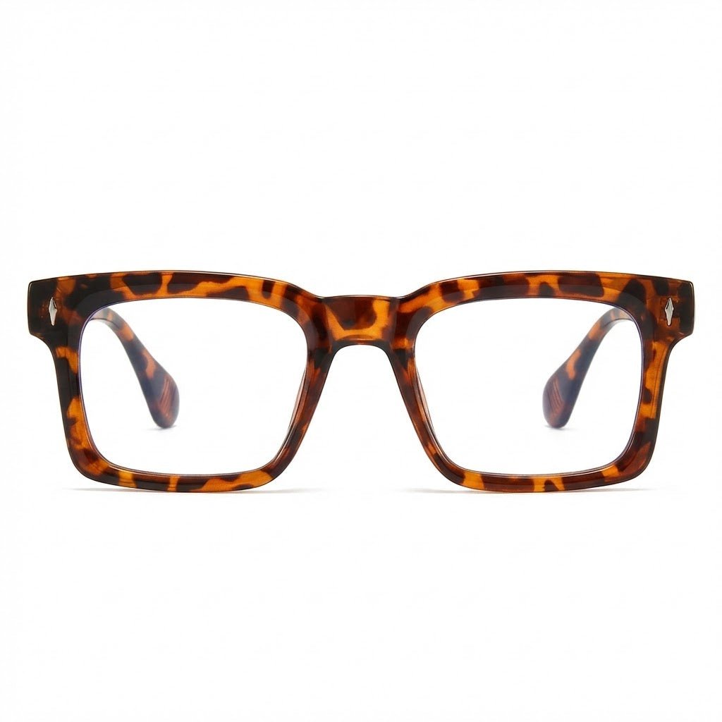 Lunettes Anti-Reflet Photogray – Monture Rectangulaire Écaille Intemporelle