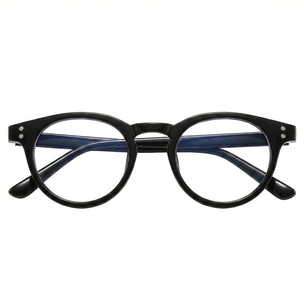 Lunettes Anti-Reflet Photogray – Monture Ronde Classique Design Rétro